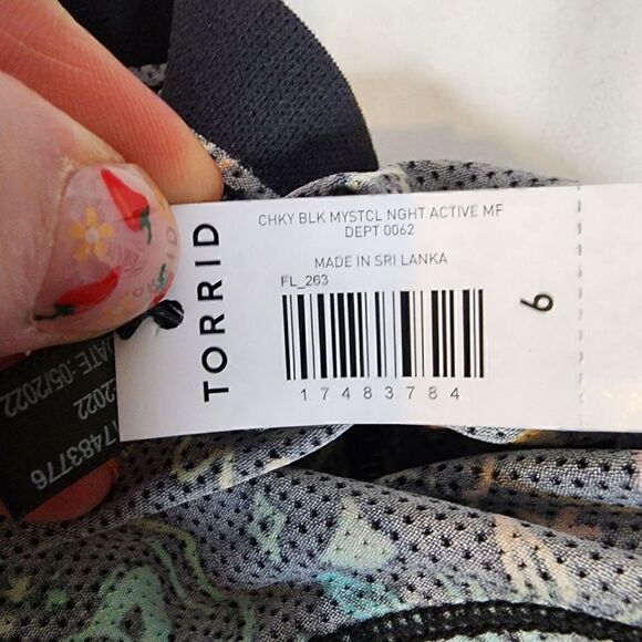 6X 30W Torrid Active Cheeky Panty Microfiber Rainbow Breathable Mystic Tarot Y2K - Picture 7 of 8